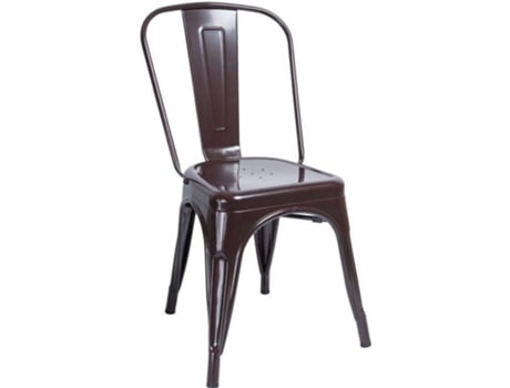 Cadeira  Torix (Castanho - 45 x 86 x 48 cm - Aço Reforçado)