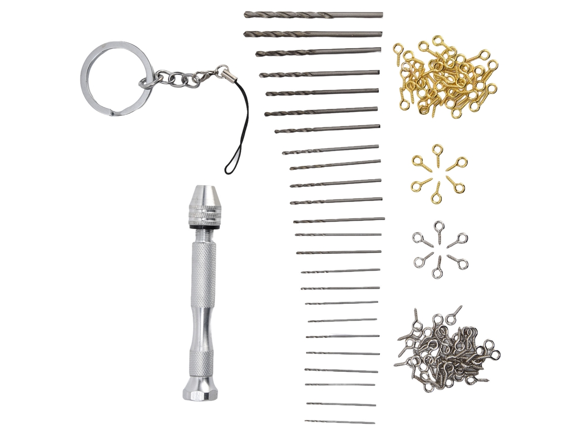 Conjunto De Brocas Manuais Laxiscreed Para Fazer Pingentes E Chaveiros, Perfeito Para Diy E Artesanato Artesanal