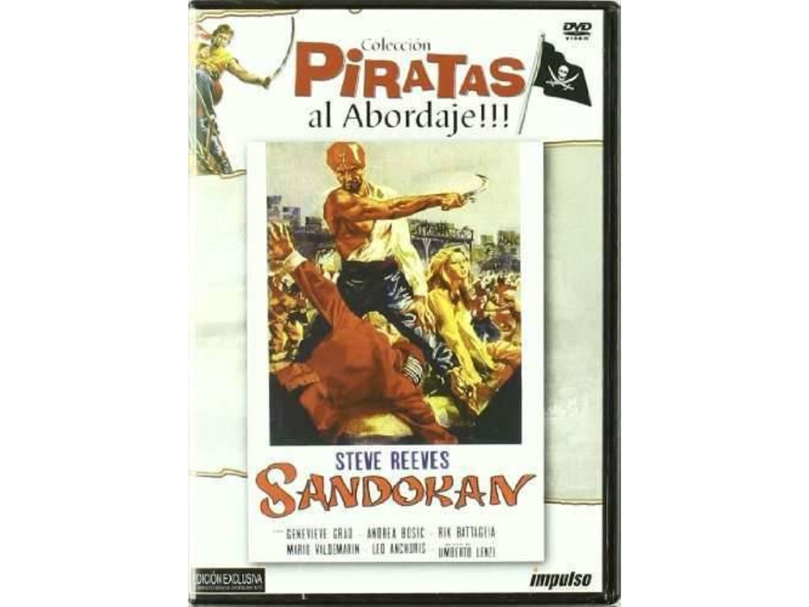 DVD Sandokan (1964) (Edição em Espanhol)