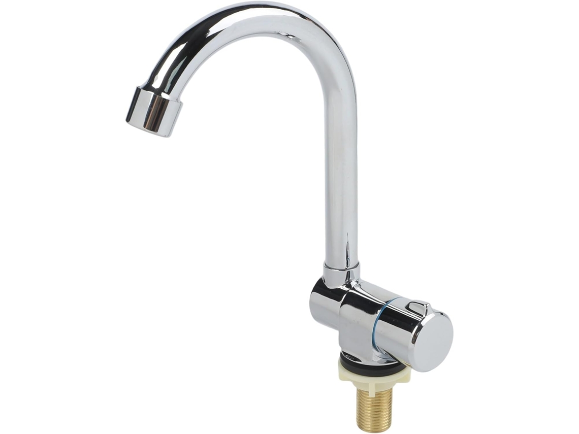 Torneira Dobrável 360 G1/2 Em Aço Inoxidável Para Pia De Autocaravana Com Bico.