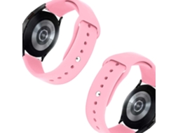 Bracelete Garmin tactix 7 - Standard Edition Pulseira silicone líquido Rosa Escuro