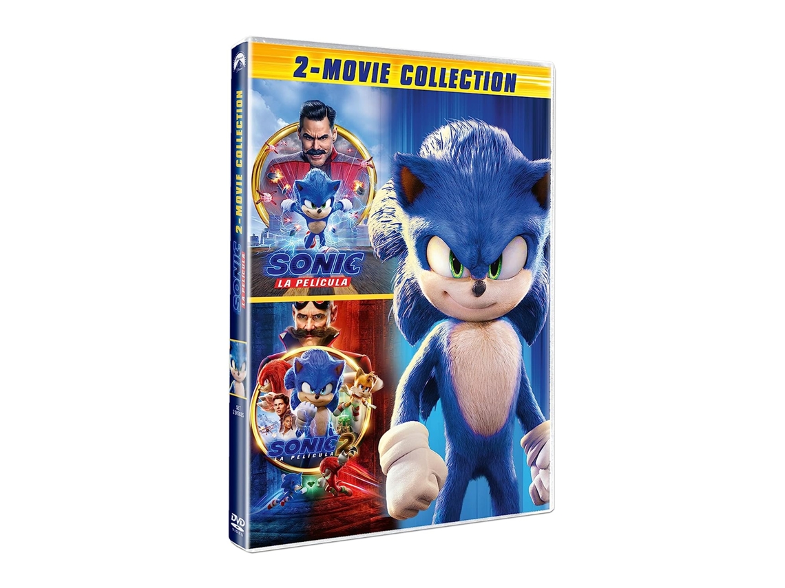 2 DVDs - Sonic 1 e 2 - O FIlme