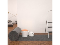 Vidaxl Tapete P/ Pintor Em Velo Antiderrapante 50 M 180 G/m² Cinzento
