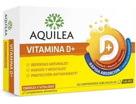 vitamina D + 30 comprimidos sublinguais