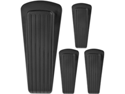 Conjunto De 4 Cunhas Porta Para Uso Doméstico, Com Fácil Instalação E Design Moderno Elegante Em Material Tpr