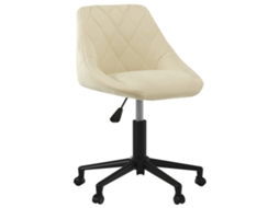 Dining Chair, Dining Chairs Vidaxl Creme Veludo (n/a)
