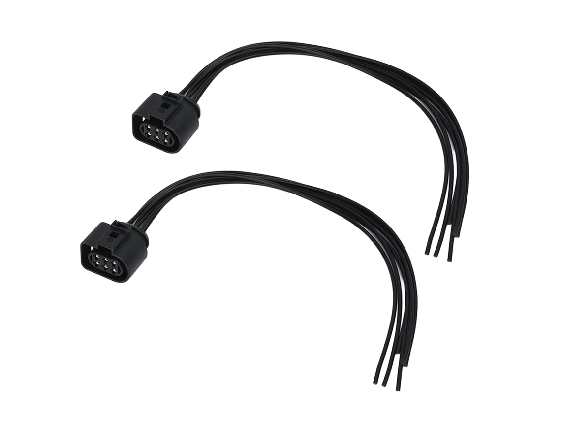 Conector De Cabo 6 Pinos, Material Abs, Alta Flexibilidade E