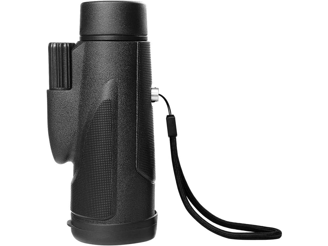 Telescópio Monocular 12x50 Telescópio Bak4 Prisma Fmc Revestimento Adultos e Crianças À Prova D'água JIAPEI (preto)