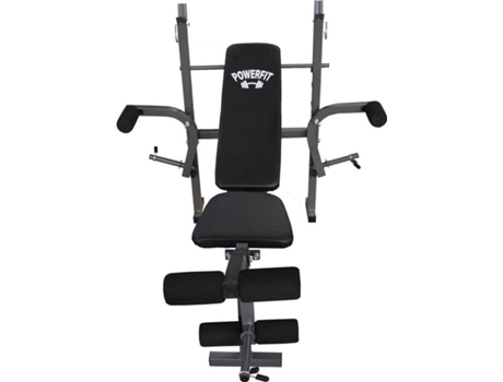 Banco De Pesos POWERFIT Preto (Outlet Caixa Aberta - 157,5X117