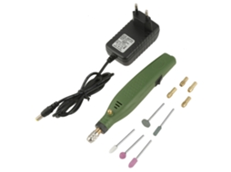 Kit de ferramenta rotativa elétrica mini furadeira para moagem polimento e gravação S/MARCA