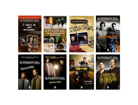 Livro Biblioteca Supernatural - Coleção Com 8 Livros de Camelot Editora (Português)