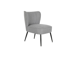 Poltrona Dkd Home Decor Cinza Metal 55 X 64 X 72,5 Cm