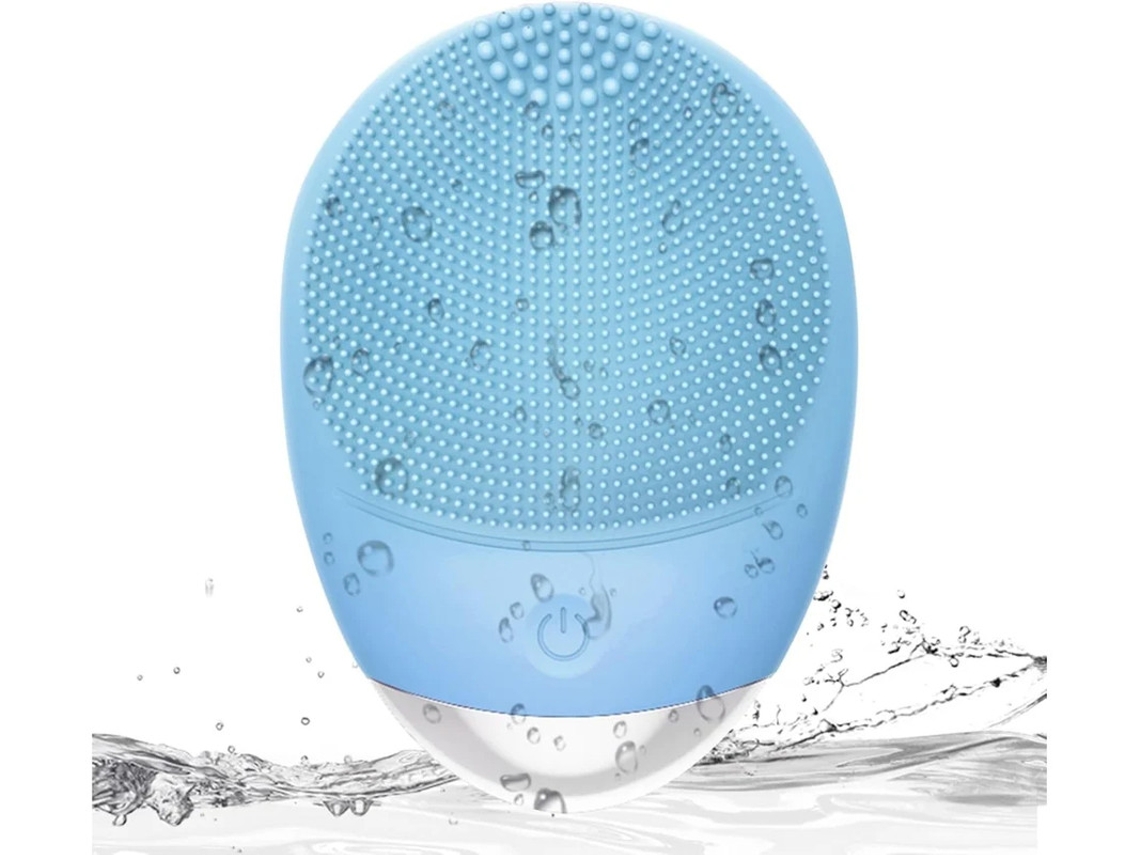 Escova De Limpeza Facial Purificador Facial Elétrico À Prova De Água De Silicone Macio 3 Em 1 Escova Facial Vibratória Sónica À Prova De Água Yizhood