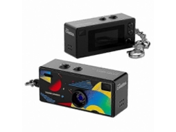 Mini Câmera de Polegar para Mochila, Hd 1080p, Tela de 0,96", Amarela ELECTVAULT1