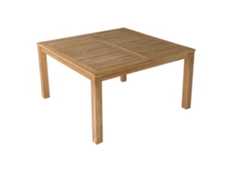 Mesa Cuadrada 140cm En Teca Java Happy Garden