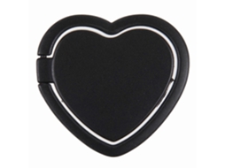 Suporte De Anel Para Celular Com Suporte Em Formato De Coração E Metal