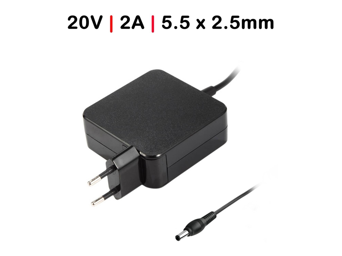 Carregador para Portatil Lenovo Ideapad U160 U260 20V 2A 40W