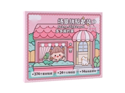 Adesivos de scrapbook cute cartoon | S/MARCA