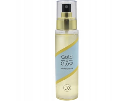 Bronzeador Ouro e Brilho Sol de Sol Óleo Elixir 7SUNS (100)