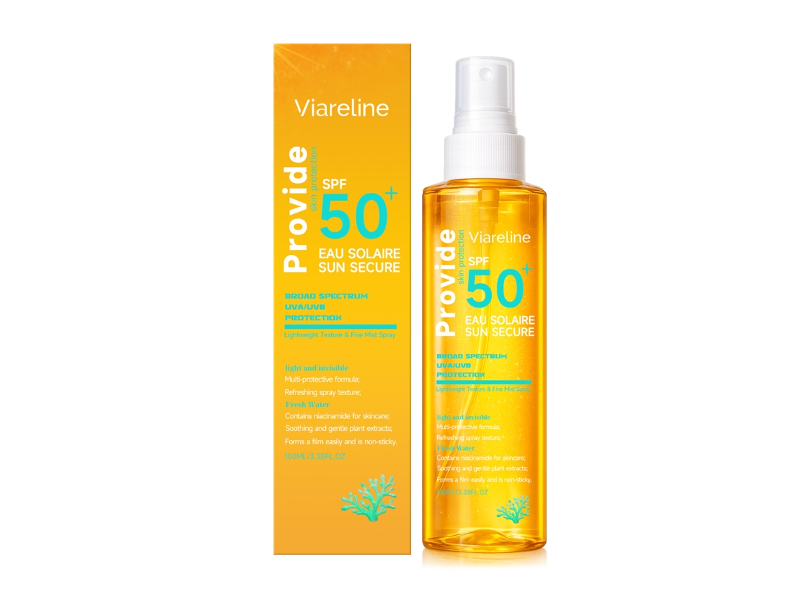 Protetor Solar Spray Fps 50+ Leve Transparente
