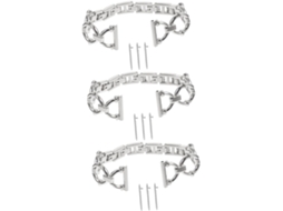 Conjunto De 3 Pulseiras Relógio Elegantes E Leves Para Substituição