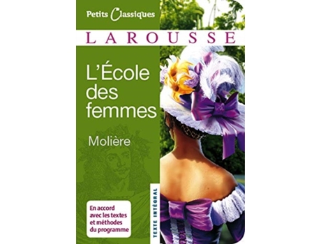 Livro l'ecole des femmes de moliere (francês)
