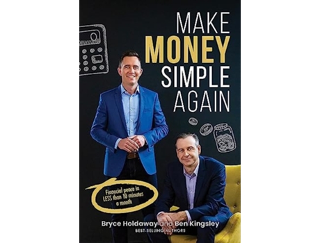 Livro Make Money Simple Again de Bryce Holdaway e Ben Kingsley (Inglês)