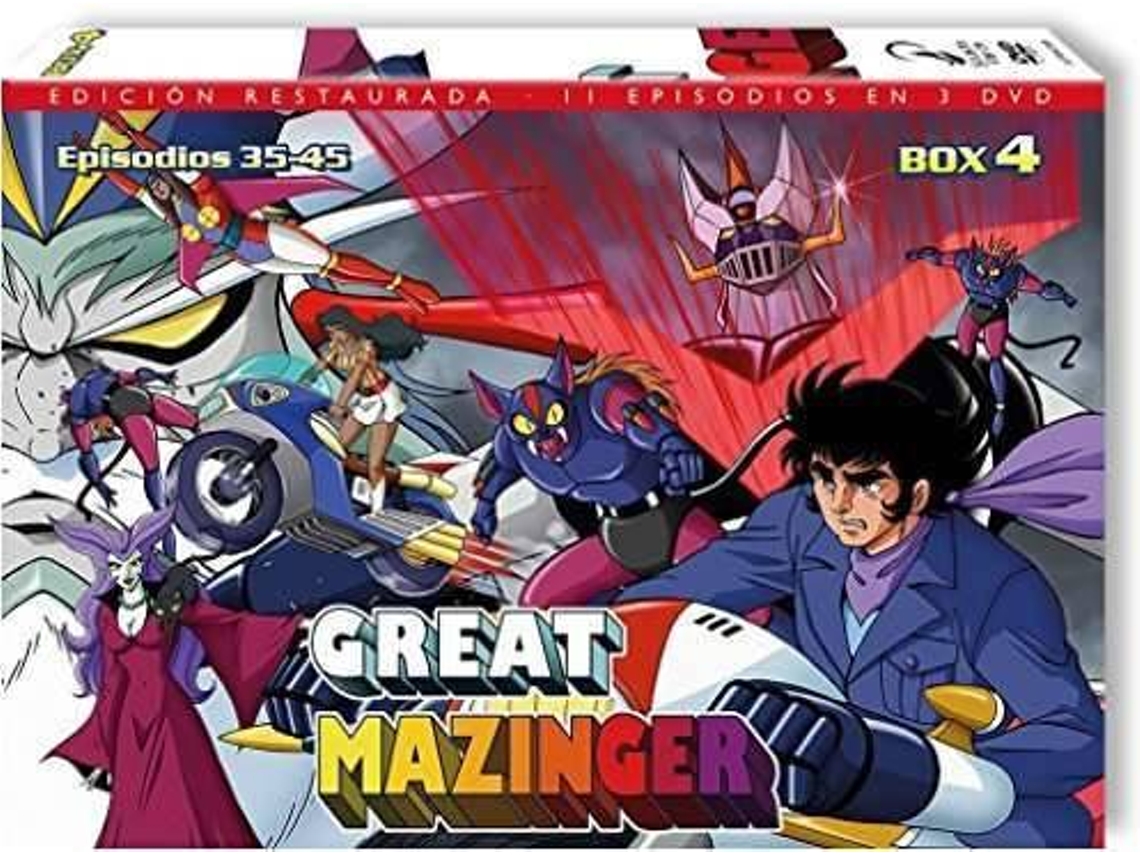 Blu-Ray Great Mazinger - Box 4 (Edição em Espanhol)