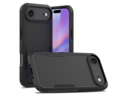 Capa Para Iphone 17 Air À Prova De Choque, Preta