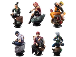 6 Figuras EASTVAPS Naruto Gaara Shippuden Sasuke