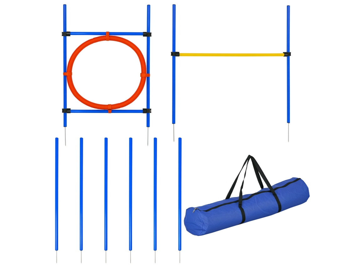 Conjunto de obstáculos, slalom, túnel, bolsa LAMAISON