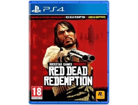 Jogo PS4 Red Dead Redemption Padrão Epic Western 1 Jogador Inclui Undead Nightmare Take 2