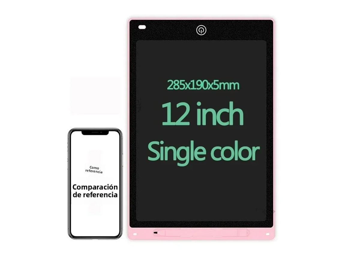 (tela Lcd Monocromática B De 12 Polegadas) Tablet Para Escrita À Mão, Prancheta De Desenho, Prancheta Para Desenho E Esboço Infantil