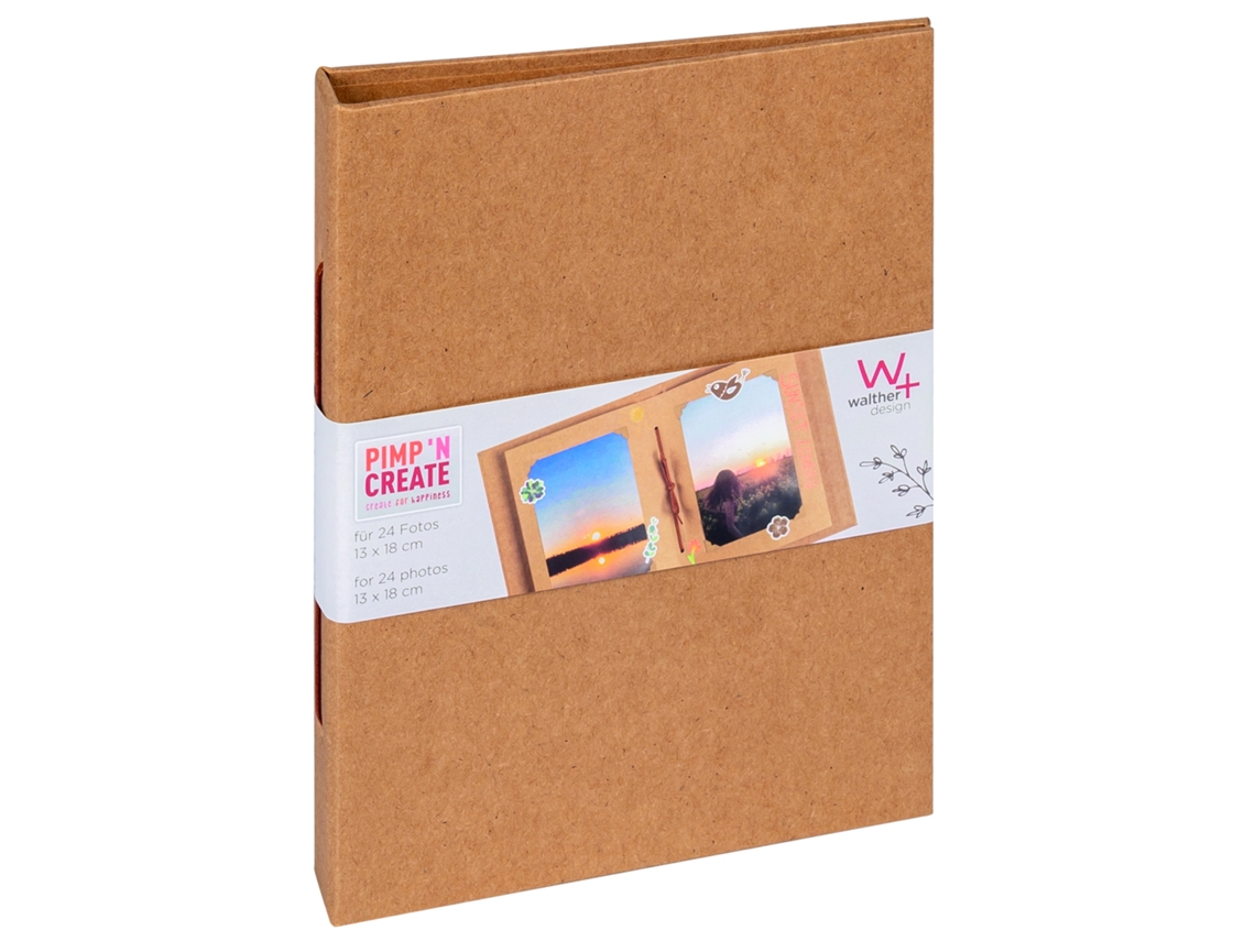 Mini Album Pac 24 Ph. 13X18 Cm Vertical Brown