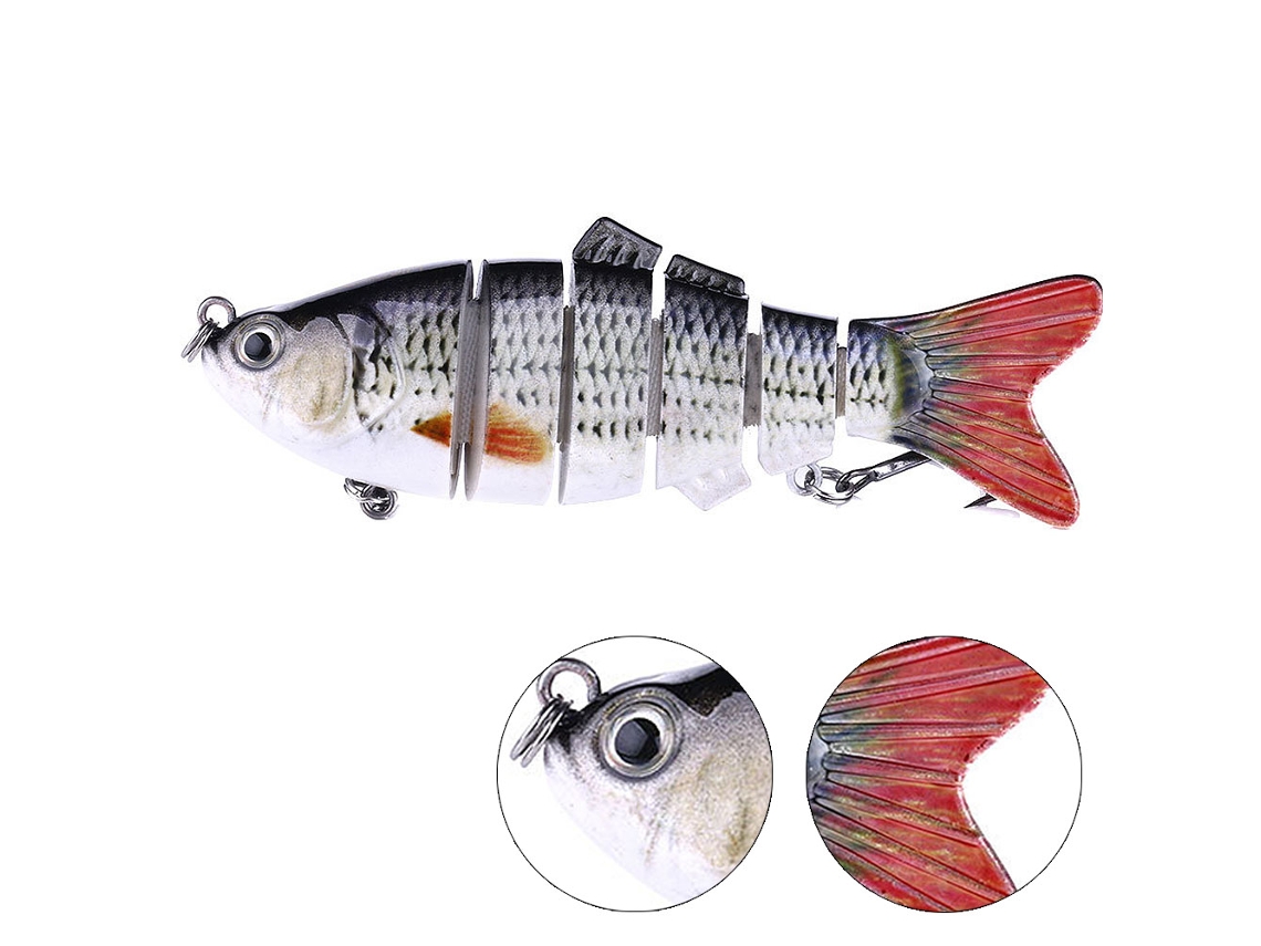 Lure (multi-joint Design, Portable And Easy To Use) Ender Online 6-section Bait Wholesale New Style Multi-color
