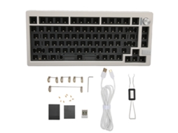Kit de Teclado Mecânico LAXISCREED (layout 75% Rgb Hot swappable Tri mode)