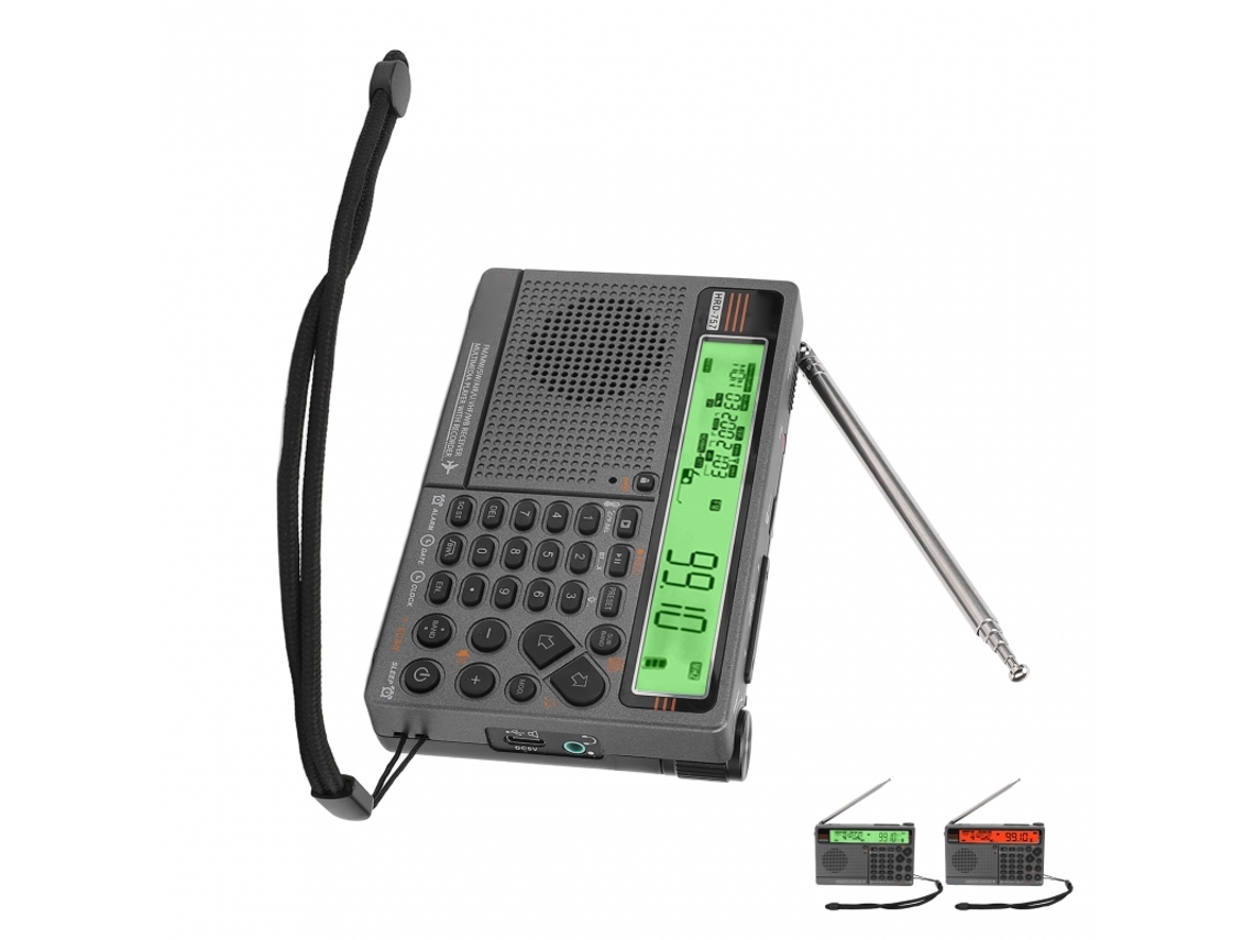 Rádio Multibanda MDUG com controle por aplicativo e reprodução Bluetooth