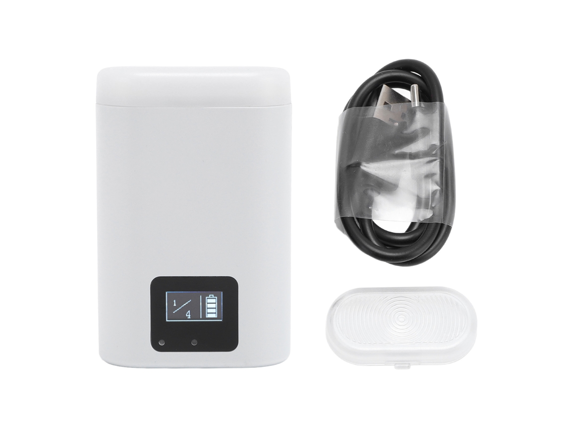 Universal Camera Flash Rechargeable Brightness Adjustable 5600k Flash With Hot Shoe For Gr3 For Zv1 White LAXISCREED
