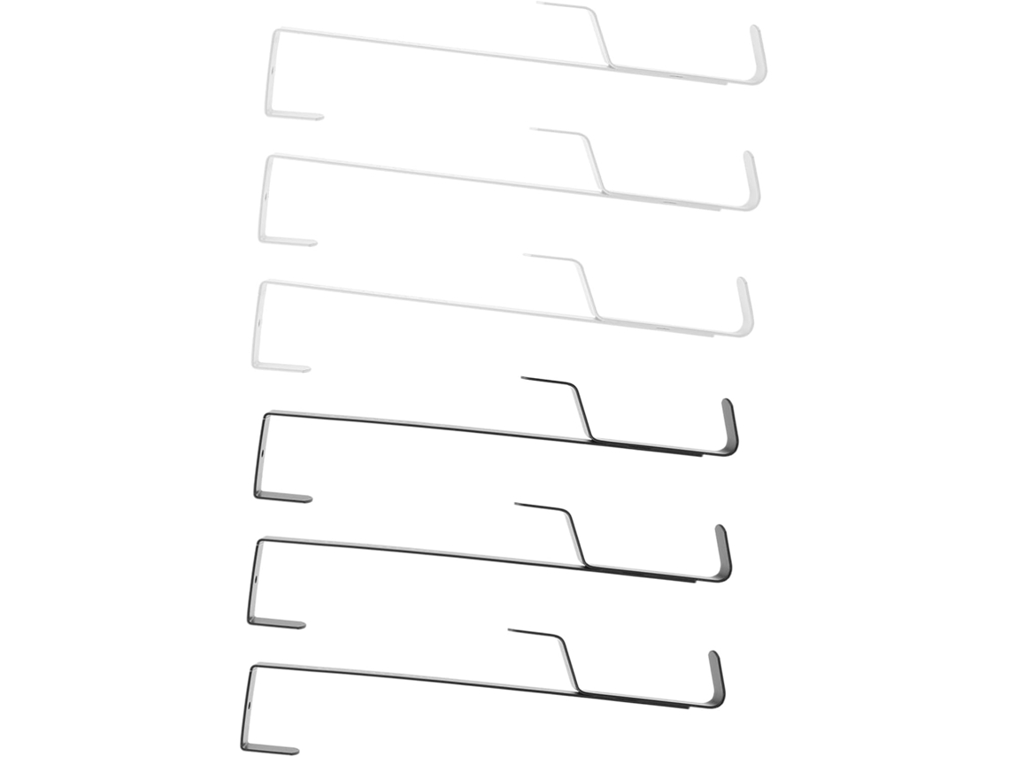 Conjunto De 6 Cabides De Porta Multifuncionais De Ferro, Chapéus