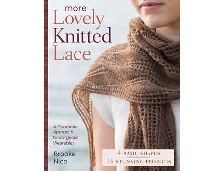 Livro more lovely knitted lace de brooke nico (inglês)