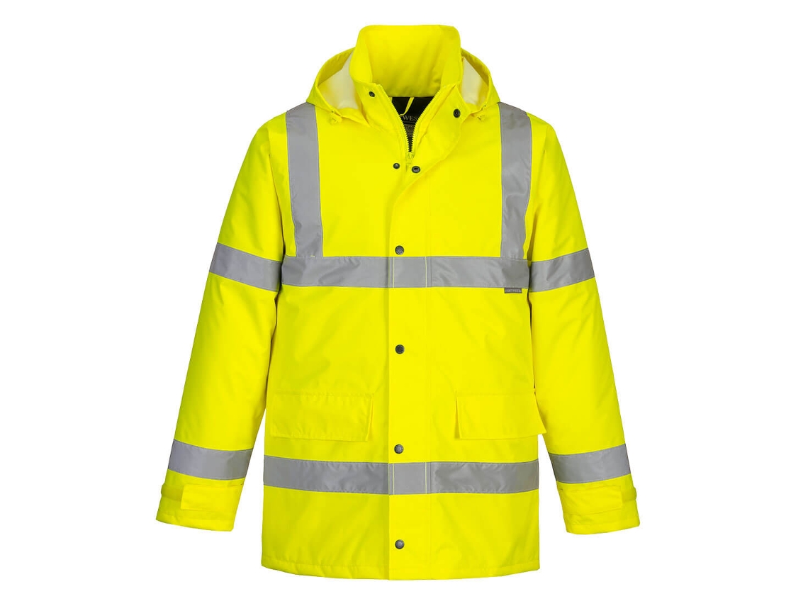 Jaqueta De Alta Visibilidade Para Trânsito De Inverno Amarelo / 7xl