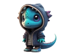 Decoração Halloween Dinosaur Elf Em Resina Da Laxiscreed Para Ambiente Temático E Festivo