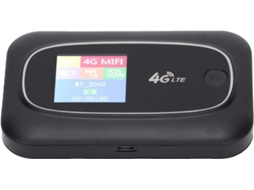 Roteador Portátil Sem Fio 4g Wifi Hotspot Com Tela Led, 72 Horas De