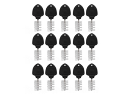 15 Pincéis Limpeza Torneira Cerveja Inox 304 Abs