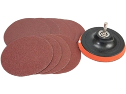 Discos De Lixa 4 Polegadas, Almofada Polimento Com Grãos 60 A 240,