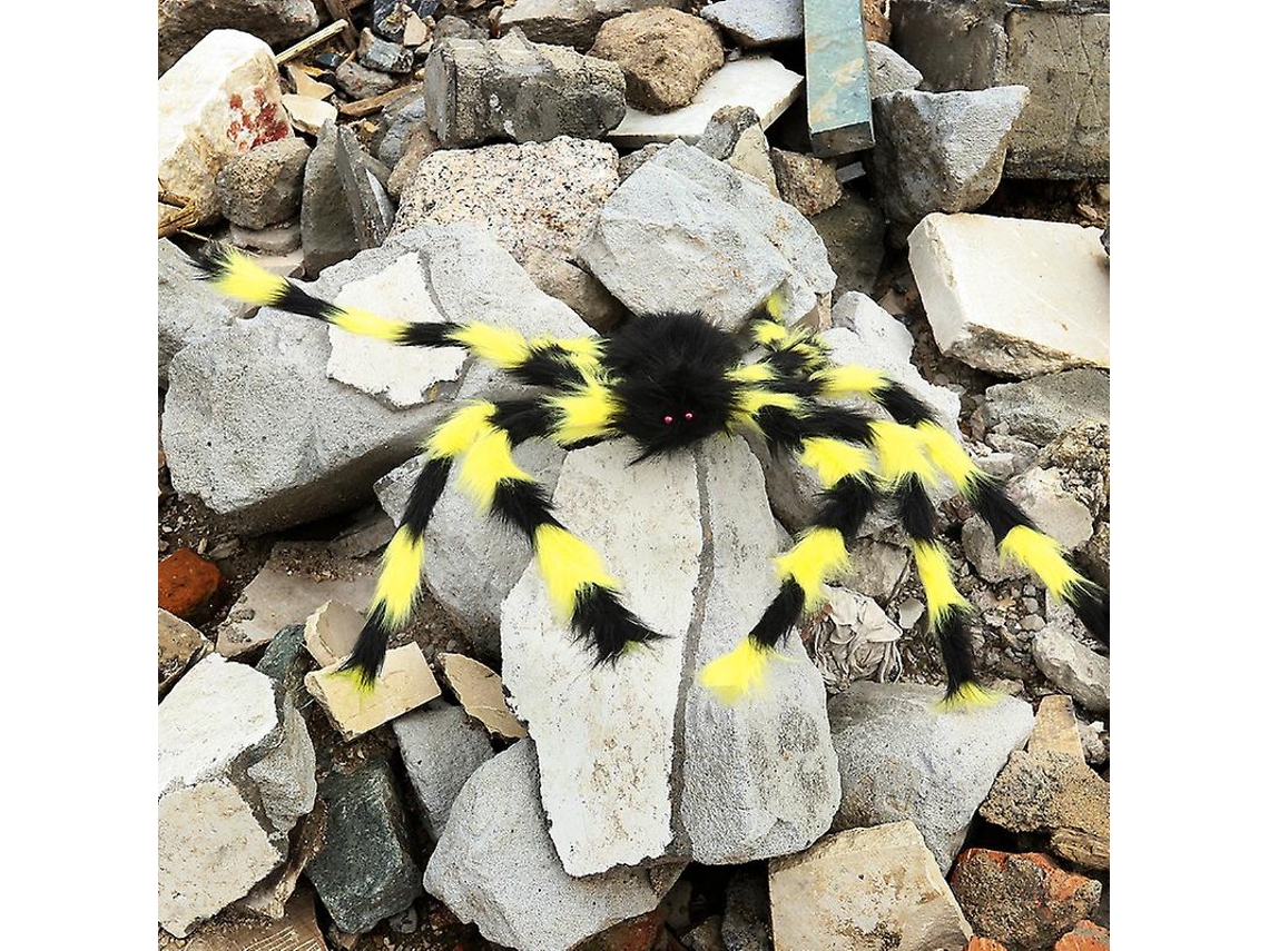 1Pcs Aranha de Pelúcia para Decorações de Halloween ALLINLESS