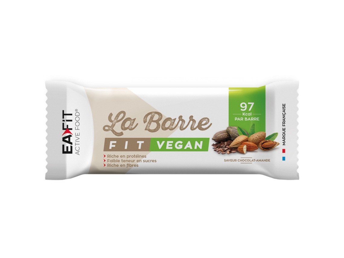 Active Food Fit Vagano Sabor Chocolate-Amêndoa 28 G EAFIT