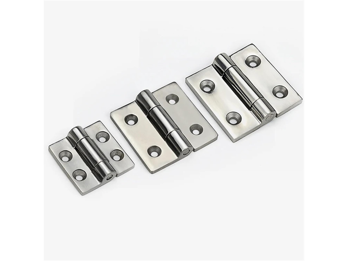 Dobradiça Quadrada Em Aço Inoxidável Para Portas De Armários, Suportando Carga, Acessórios De Ferragens 50x50x5 65x65x5