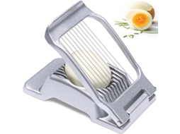 1 Cortador De Huevos Multiusos 2 En 1 De Acero Inoxidable