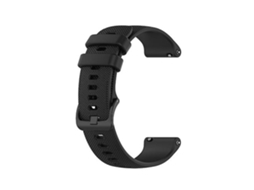 Pulseira De Relógio Lurelia Para Garmin Forerunner 245 Small Lattice Silicone Preto